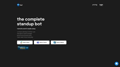 Sup Standup Bot